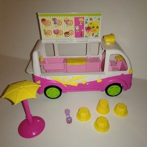 🌟Shopkins Ice cream truck Plus extras
